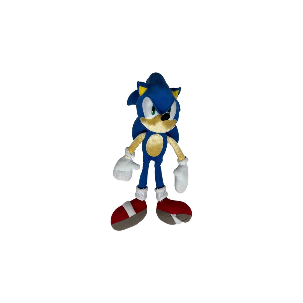 Sega Sonic the Hedgehog Large 24 Inch Plush‎ Stuffed Toy Blue Video Game Figure